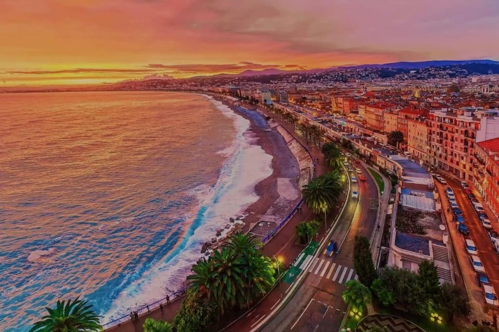 Charmante T3 Sur La Cote D'Azur Nice Exteriör bild